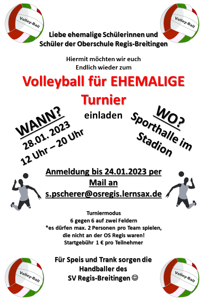 EinladungVolleyball